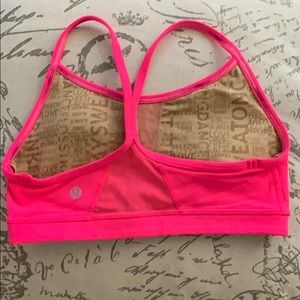 Lululemon Flow Y sports bra size 4